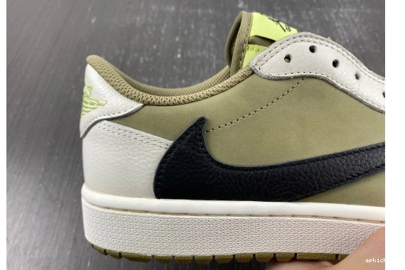 Cheap EP Jordan Olive Golf Scott FZ3124-200 Travis Retro 1 Neutral Low 0318